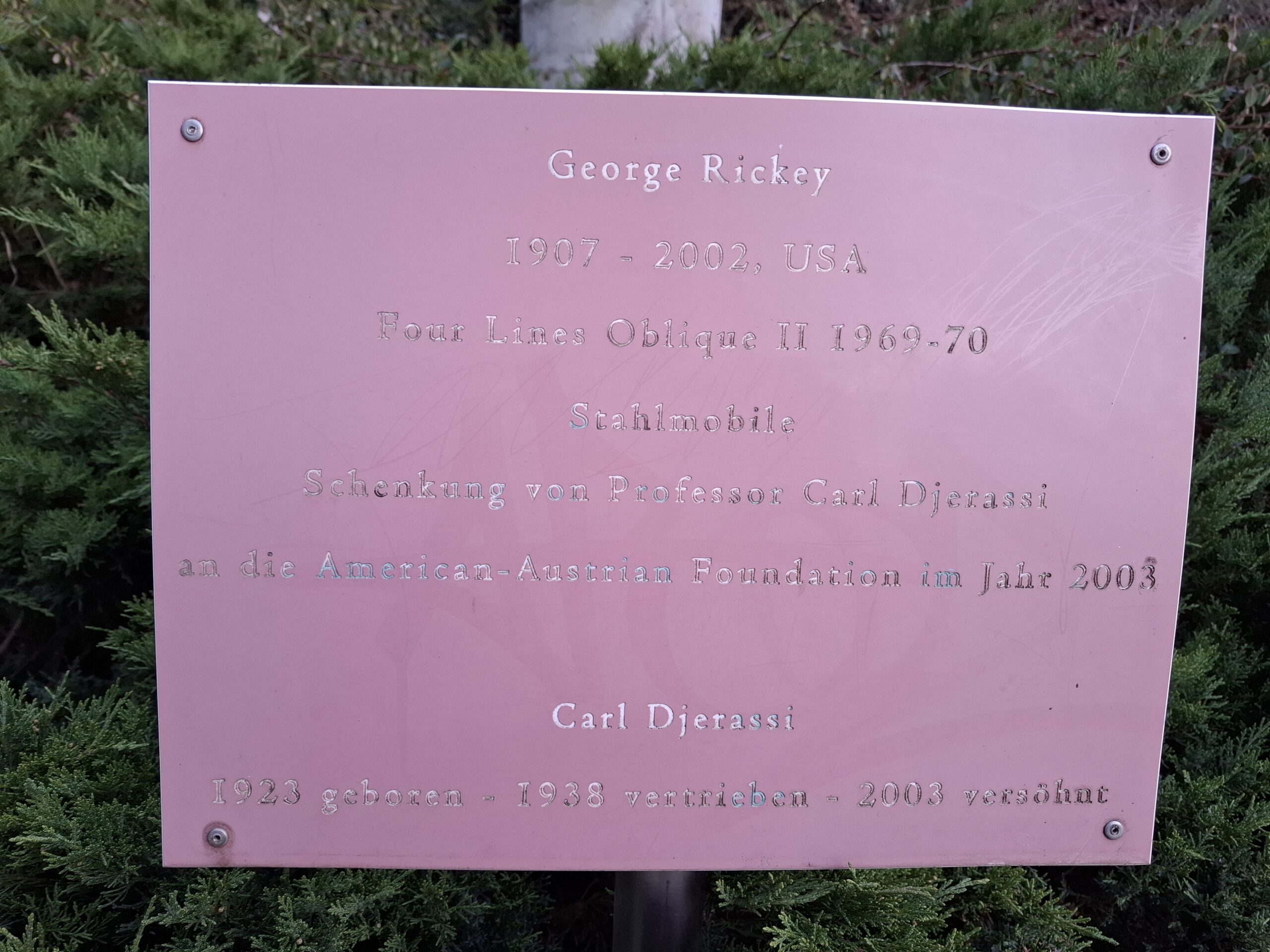 Der Carl Djerassi Lauf