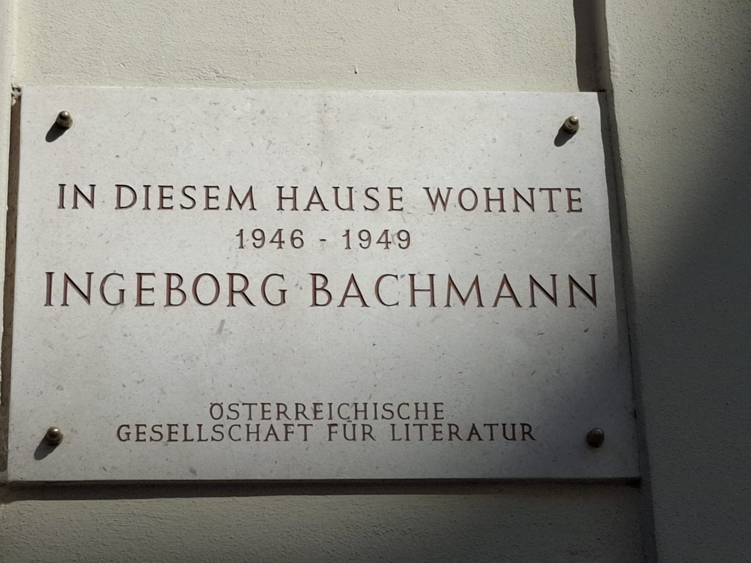 Der Ingeborg Bachmann Lauf