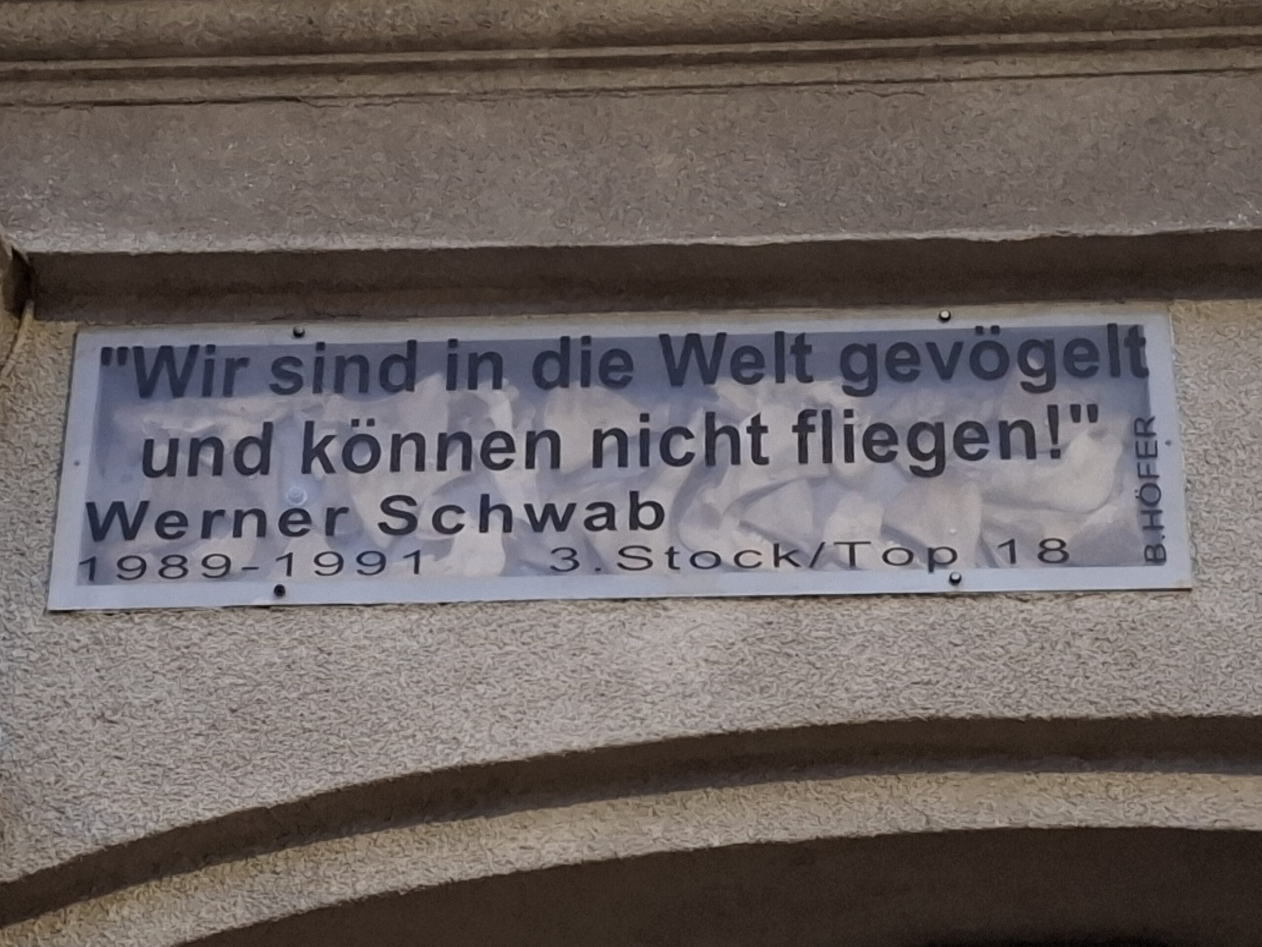 Der Werner Schwab Lauf